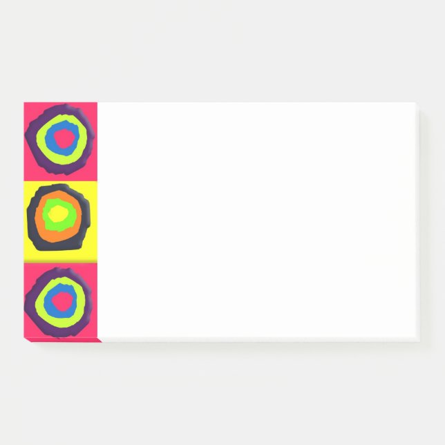 Post-it® cercles motif (Devant)