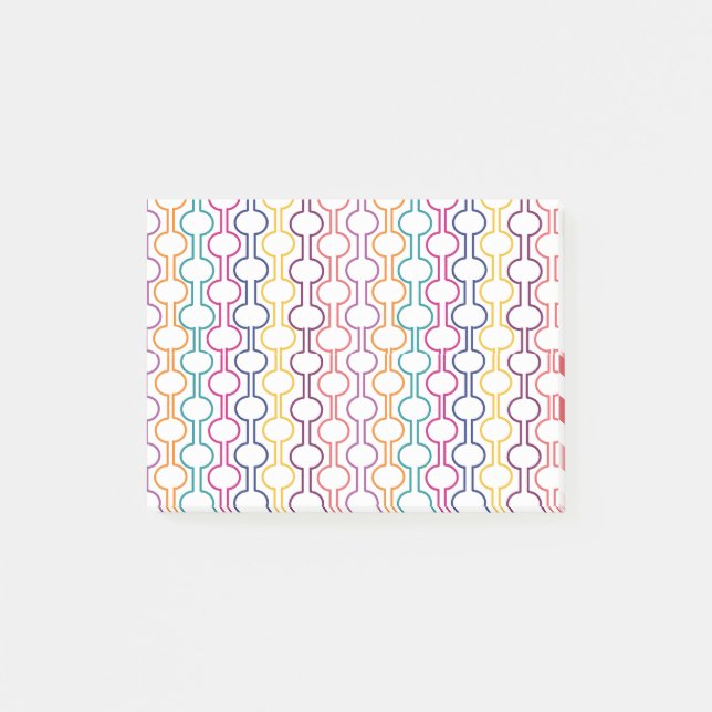 Post-it® Cercles ouverts colorés (Devant)