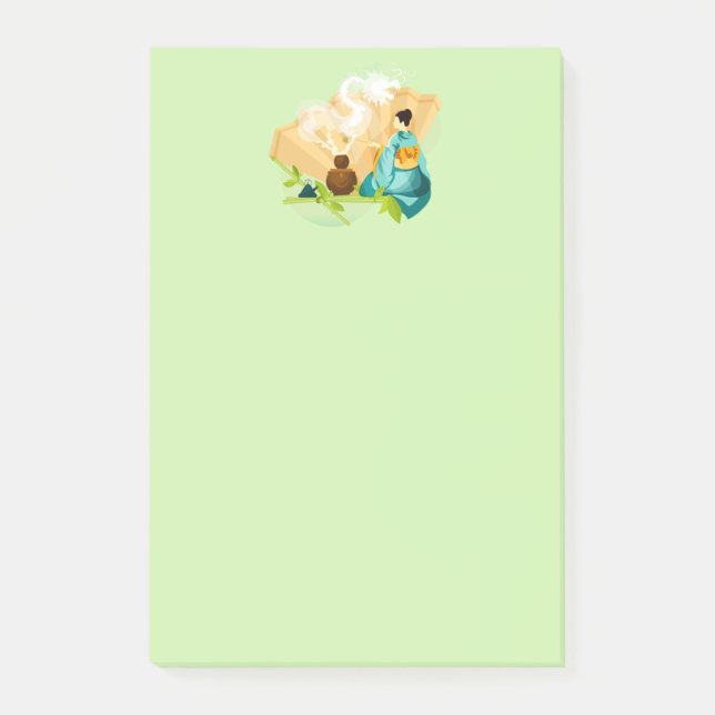 Post-it® Cérémonie japonaise du thé, Dragon (Devant)