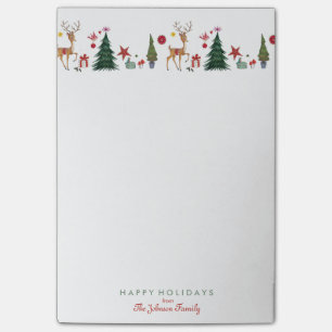 Post-it® Cerf de Noël   Notes   Notes collantes
