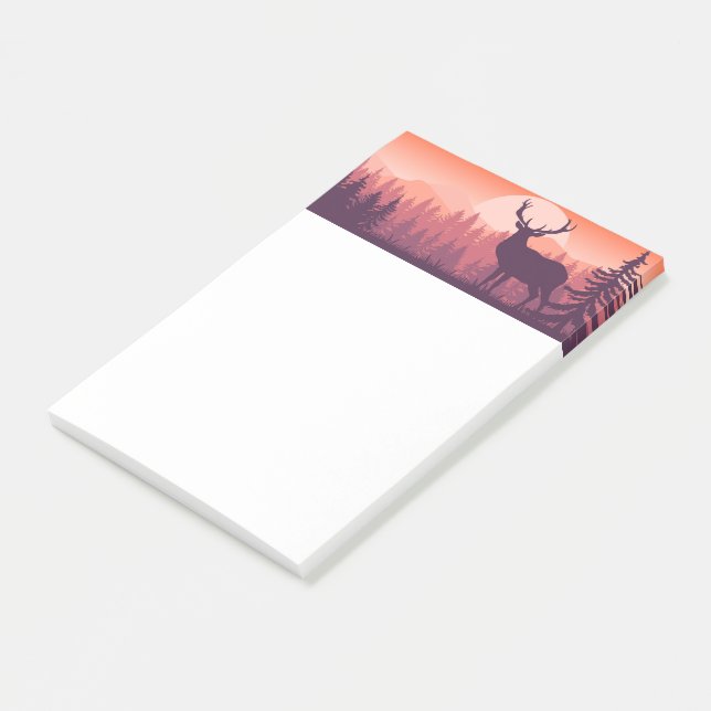 Post-it® Cerfs dans la nature (Incliné)