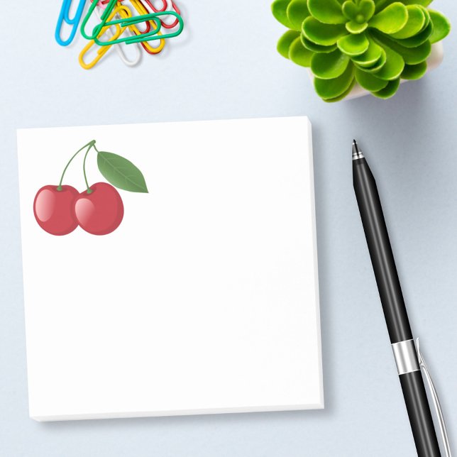 Post-it® Cerises rouges sucrées (Créateur téléchargé)
