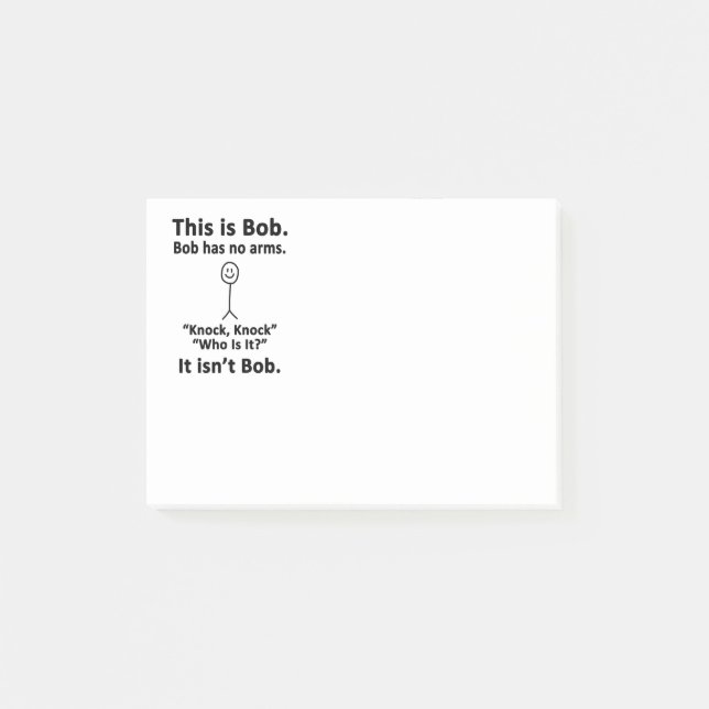 Post-it® C'est Bob (Devant)