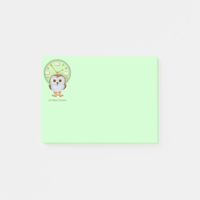 Post-it® C'est heure lue (Devant)