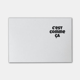 Post-it® C'est juste la manière que c'est - Français de
