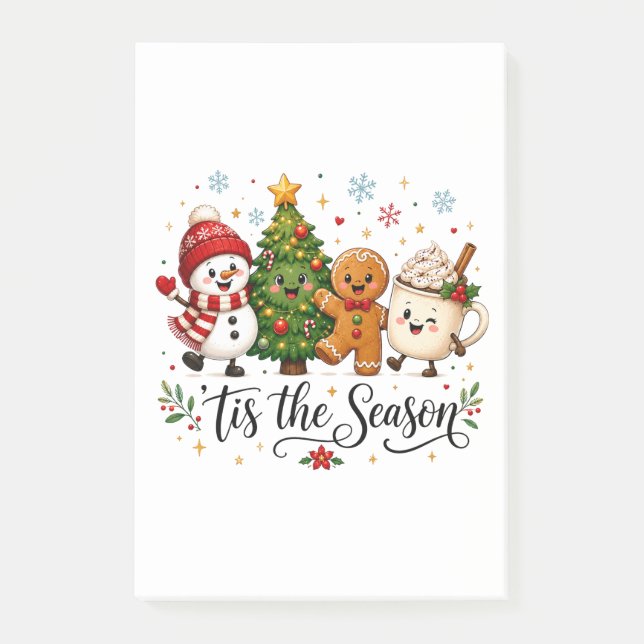 Post-it® C'est la saison de Noël (Devant)