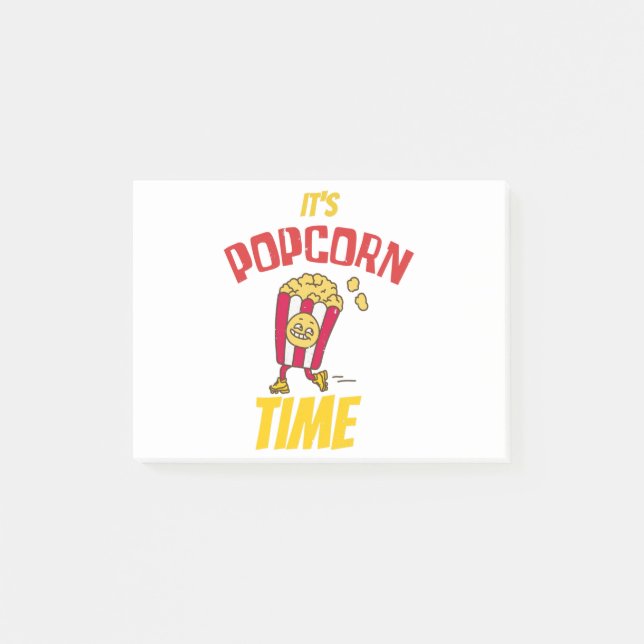Post-it® C'est le temps du pop-corn drôle (Devant)