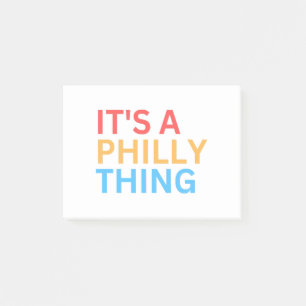 POST-IT® C'EST UNE CHOSE PHILLY