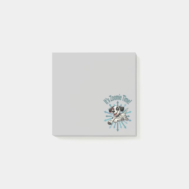 Post-it® C'est Zoomie Time Dalmatien (Devant)