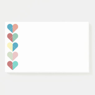 Post-it® Chaîne de Coeurs