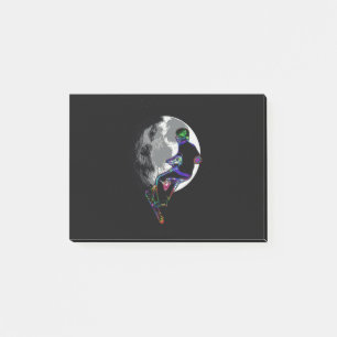 Post-it® Champ Moonlit Scooter - Scooter Boy Arwork