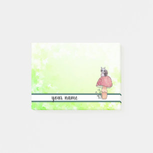 Post-it® Champignon avec escargot