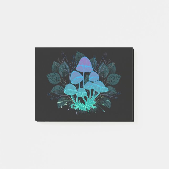 Post-it® Champignons dans les buissons (Devant)