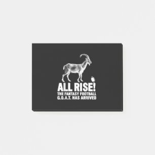 Post-it® Champion de la Ligue du Imaginaire de football