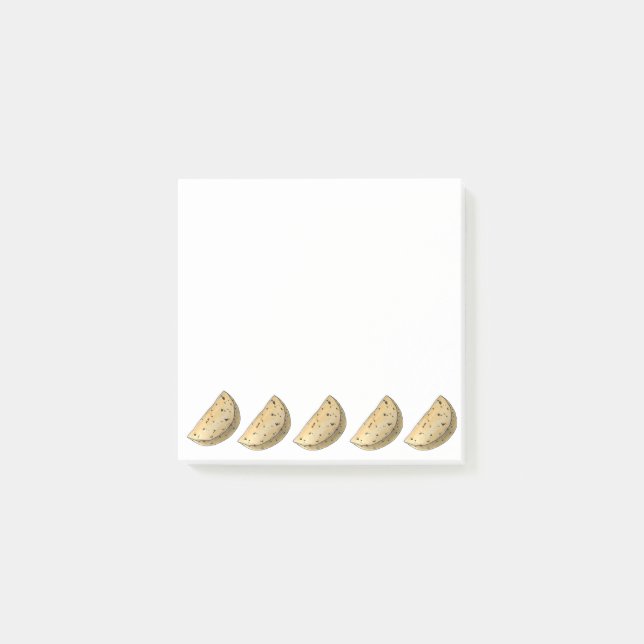 Post-it® Chapati Roti Pain indien Pain Flatpain boulangerie (Devant)