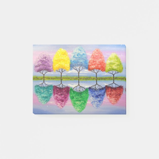 Post-it® Chaque arbre a sa propre histoire (Devant)