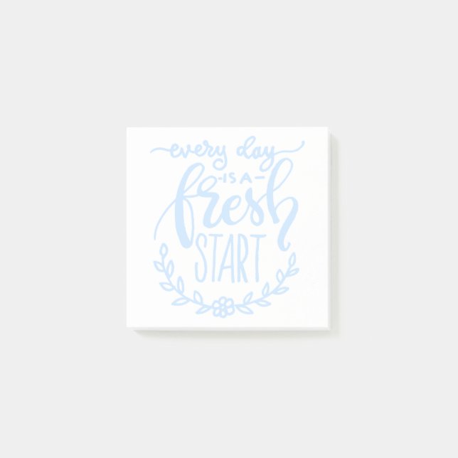 Post-it® Chaque Jour Est Un Nouveau Départ (Devant)