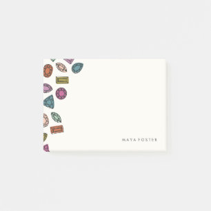 Post-it® Charbon de bois de gemmes (petites) -