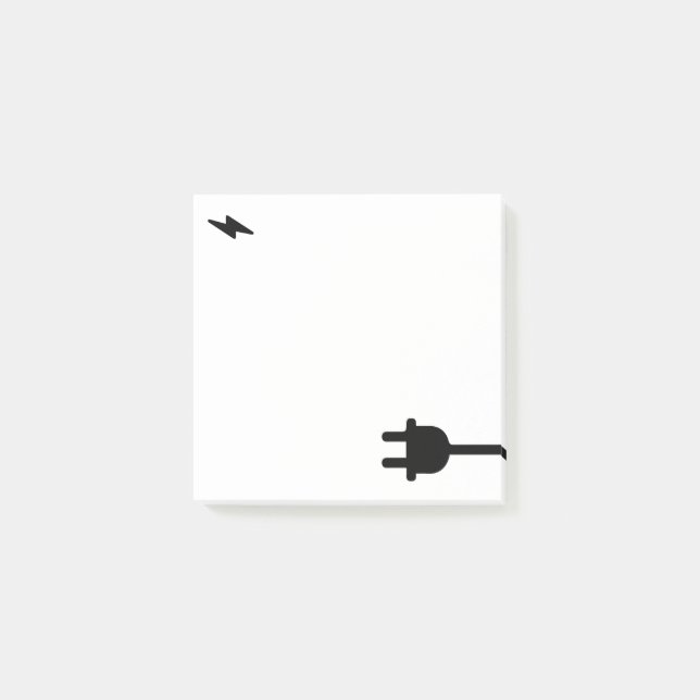 Post-it® Charge Your Faith – Christian Inspirational Quote  (Devant)