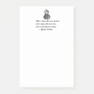 Post-it® Charles Dickens Notre Citation D'Ami Mutuel