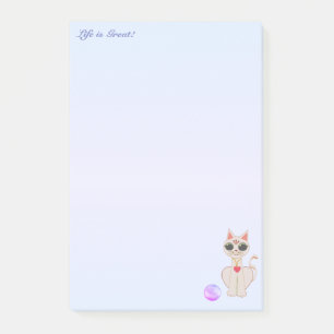 Post-it® Chat beige mignon