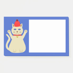 Post-it® Chat de Noël mignon