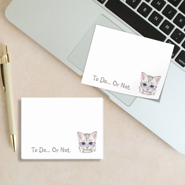 Post-it® Chat drôle à faire (Créateur téléchargé)