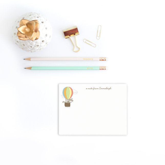 Post-it® Chat et souris à air chaud Ballotte personnalisée (Créateur téléchargé)