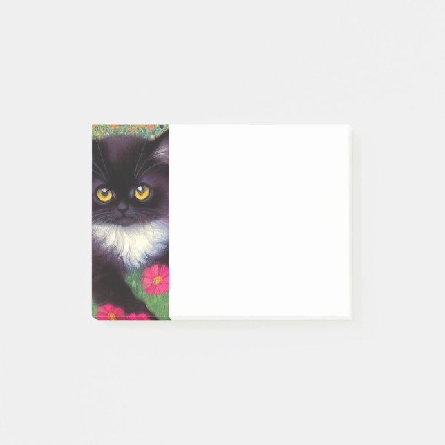 Post-it® Chat Gustav Klimt Tuxedo (Devant)