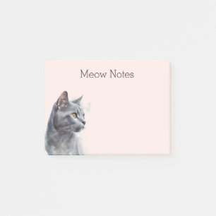 Post-it® Chat Kitty Gris Vive