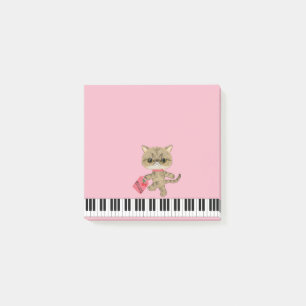 Post-it® Chat mignon de piano
