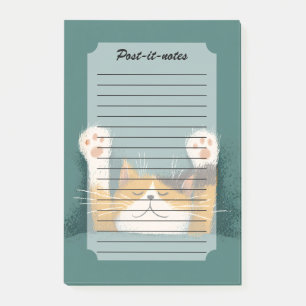 Post-it® Chat mignon drôle de nappe