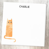 Chat orange personnalisé