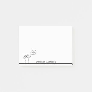 Post-it® Chat Payez Attention Personnaliser Notes