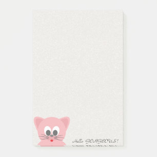 Post-it® Chat Whimsical Quirky Glittery-Bonjour Gorgeek