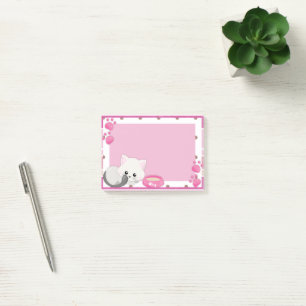 Post-it® Chaton Blanc Adorable