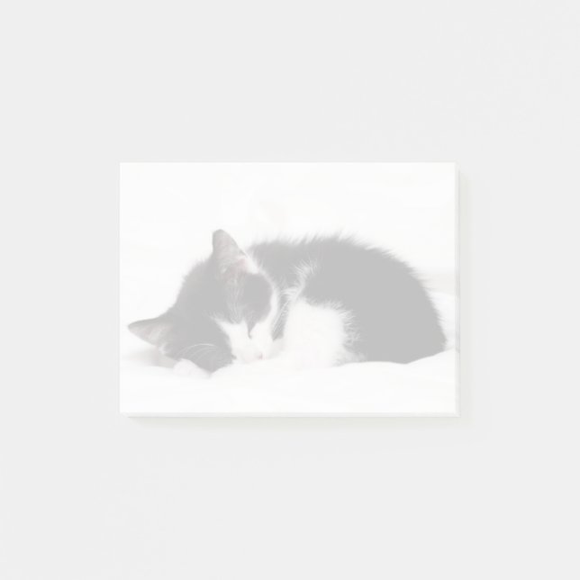 Post-it® Chaton dormant (Devant)