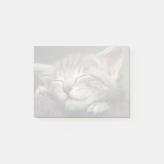 Post-it® Chaton somnolent (Devant)
