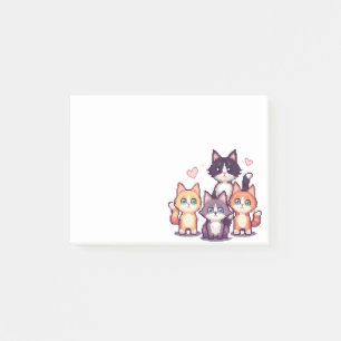 Post-it® Chatons Colorés Pixelisés