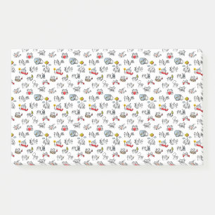 Post-it® Chats amusants, lait et magie.