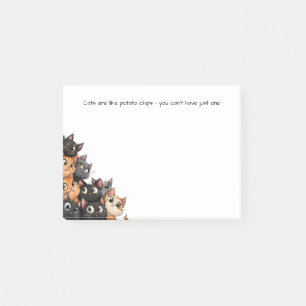 Post-it® Chats curieux et amusants de Kitten Les chats sont