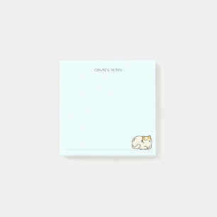 Post-it® Chatte chatte dégradé coloré Nom personnalisé