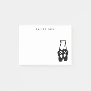 Post-it® Chaussons Bleu Noir En Pointe