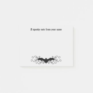 Post-it® Chauve-souris gothique victorienne éffrayante