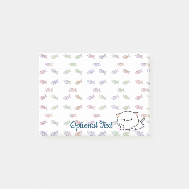 Post-it® Cheeky Kawaii Style Kitten (Devant)