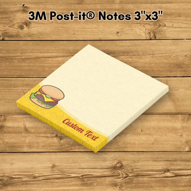 Post-it® Cheeseburger (Créateur téléchargé)