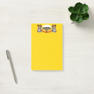 Post-it® Cheetah African Feline Wild Animal