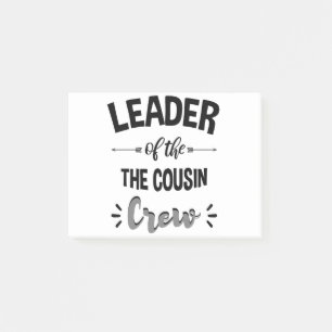 Post-it® Chef de la Tribu des Cousins T-shirt drôle de Cous