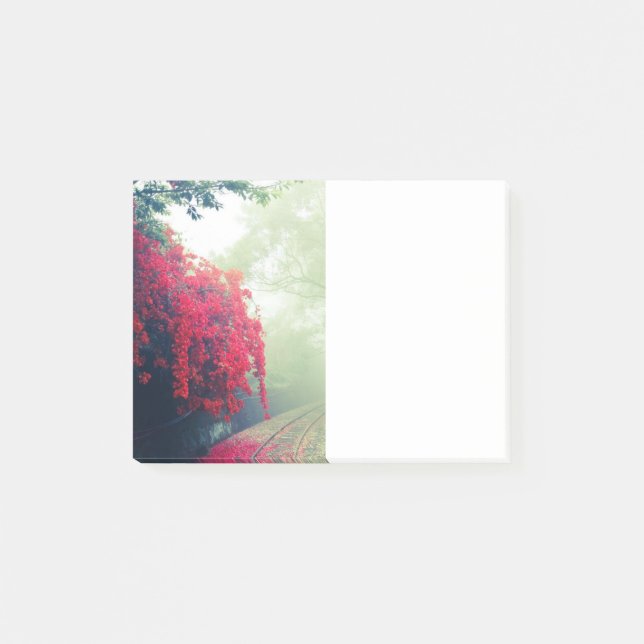 Post-it® Chemins de fer Misty Photo Pittoresque (Devant)