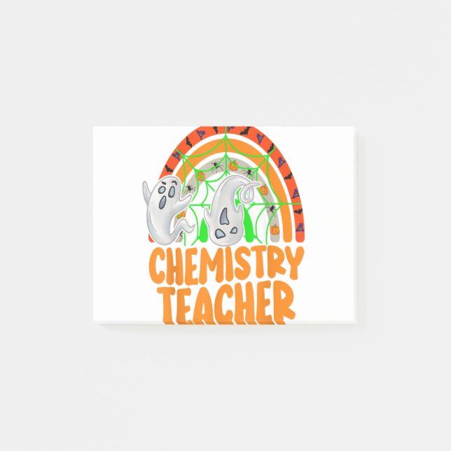 Post-it® Chemistry Teacher Funny Halloween Costumes (Devant)